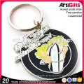 Artigifts Atacado Promoção Barato Personalizado Metal Chaveiro